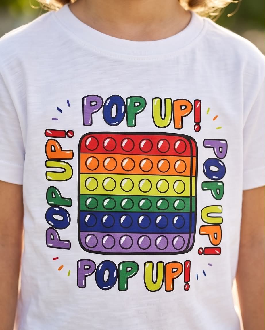 POP UP | Παιδικό σετ με κοντομάνικο μπλουζάκι και σορτ