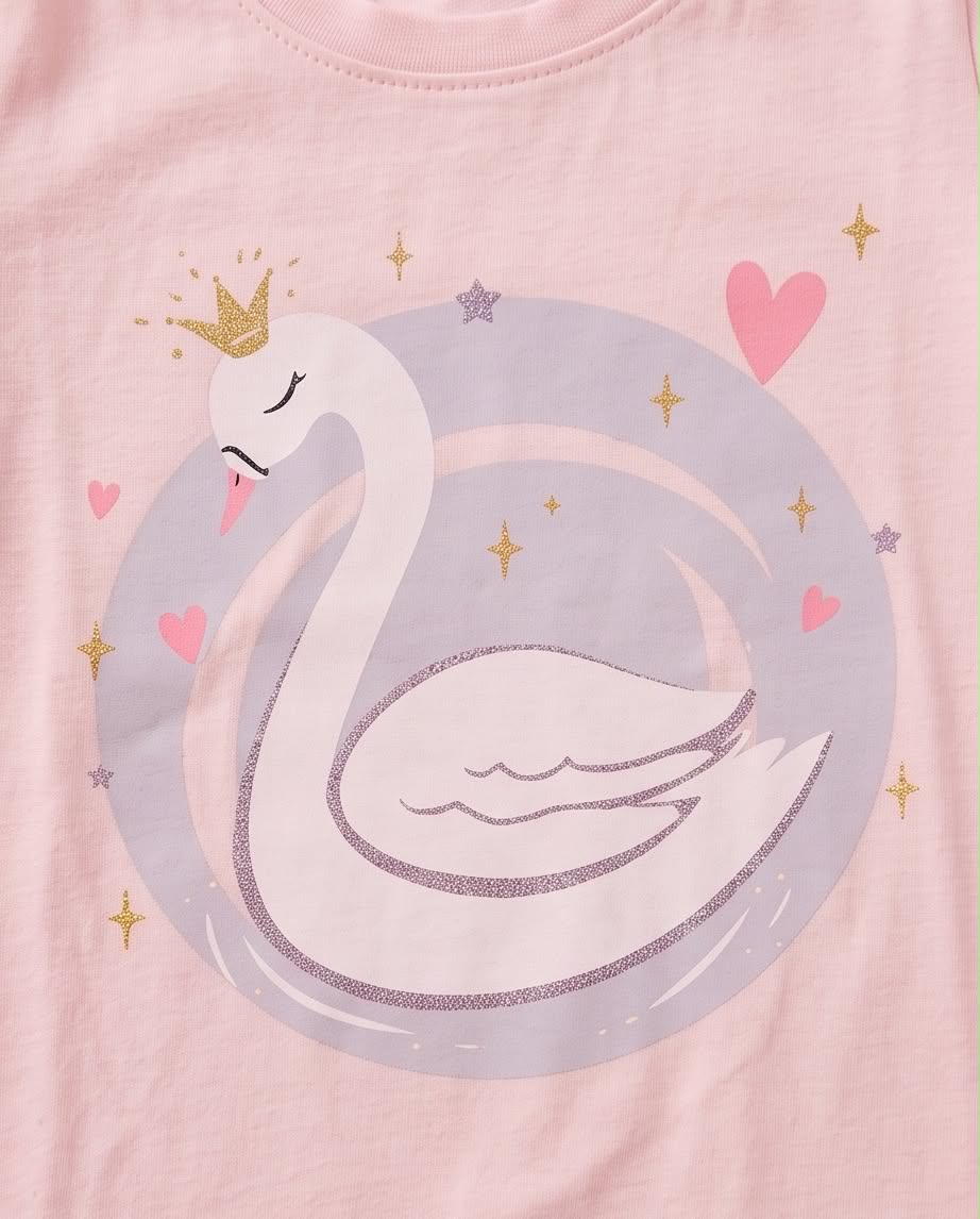 Swan Princess | Παιδική Καλοκαιρινή Πιτζάμα