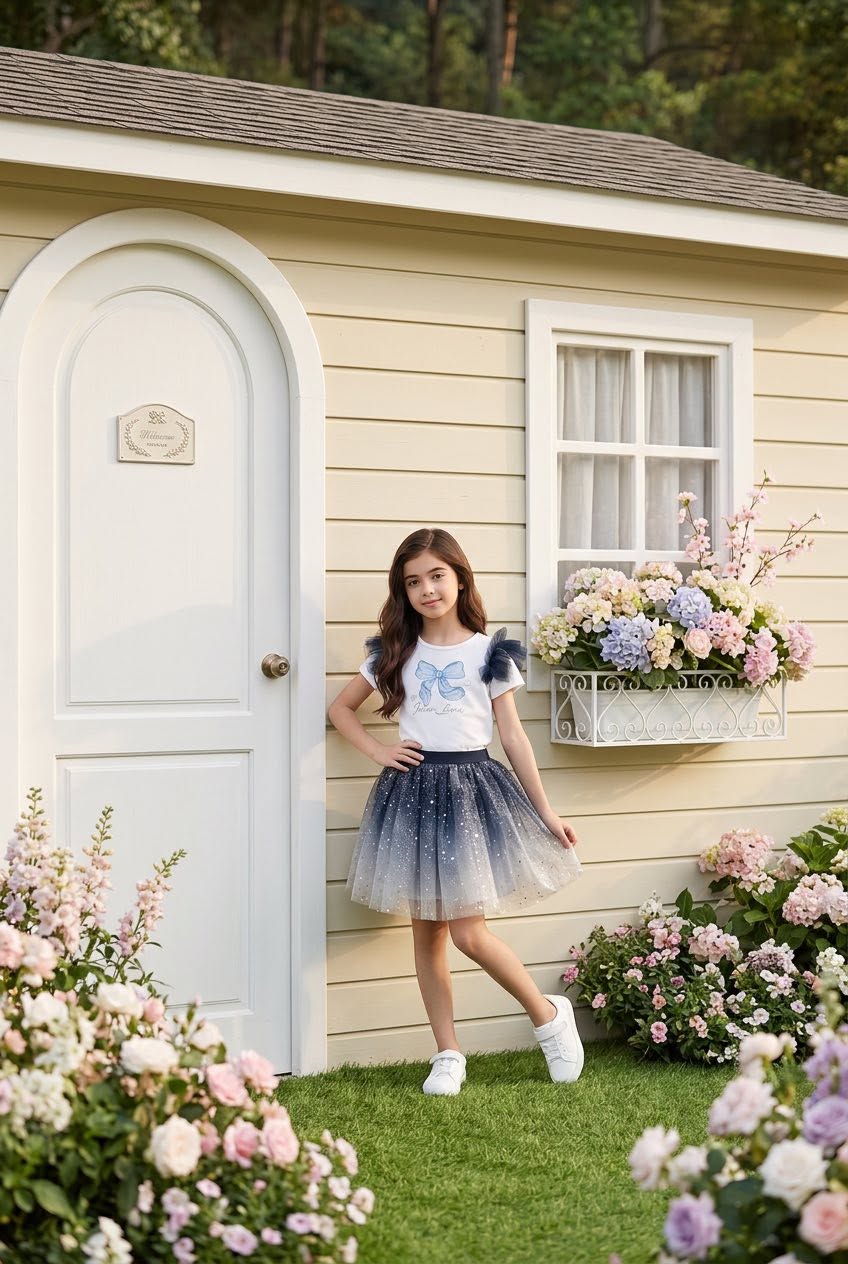 Sparkle Tulle | Παιδικό σετ με φούστα