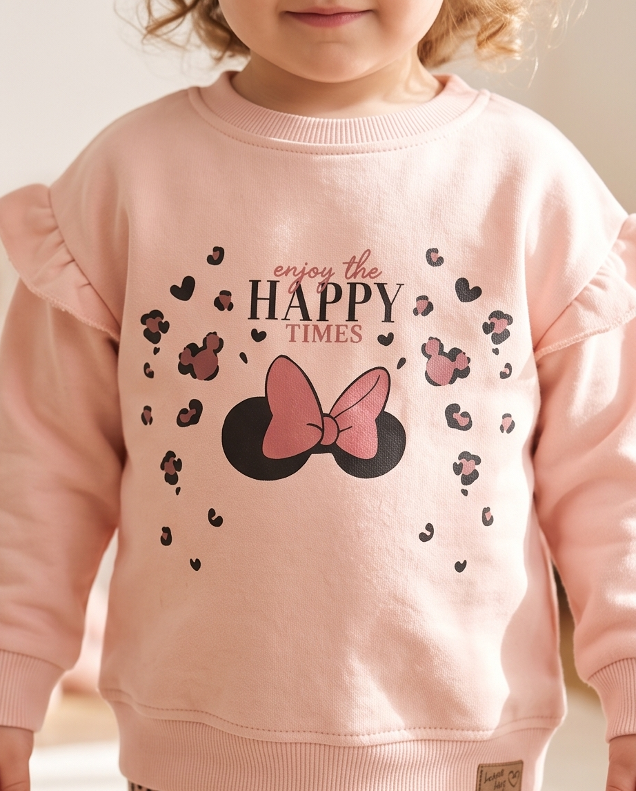 Happy Bow | Κοριτσίστικο Σετ με Κολάν & Αξεσουάρ