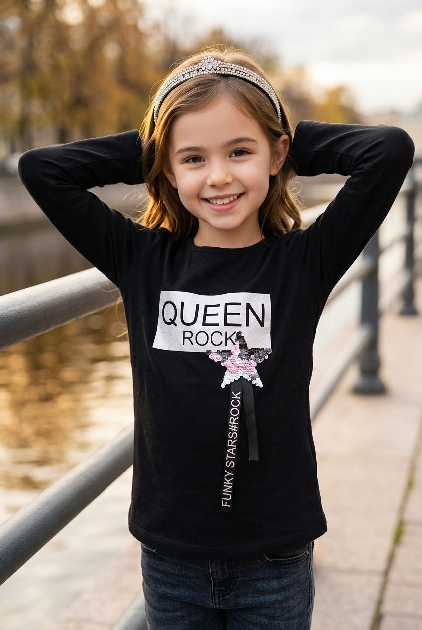 Queen Rock | Μακρυμάνικη Μπλούζα
