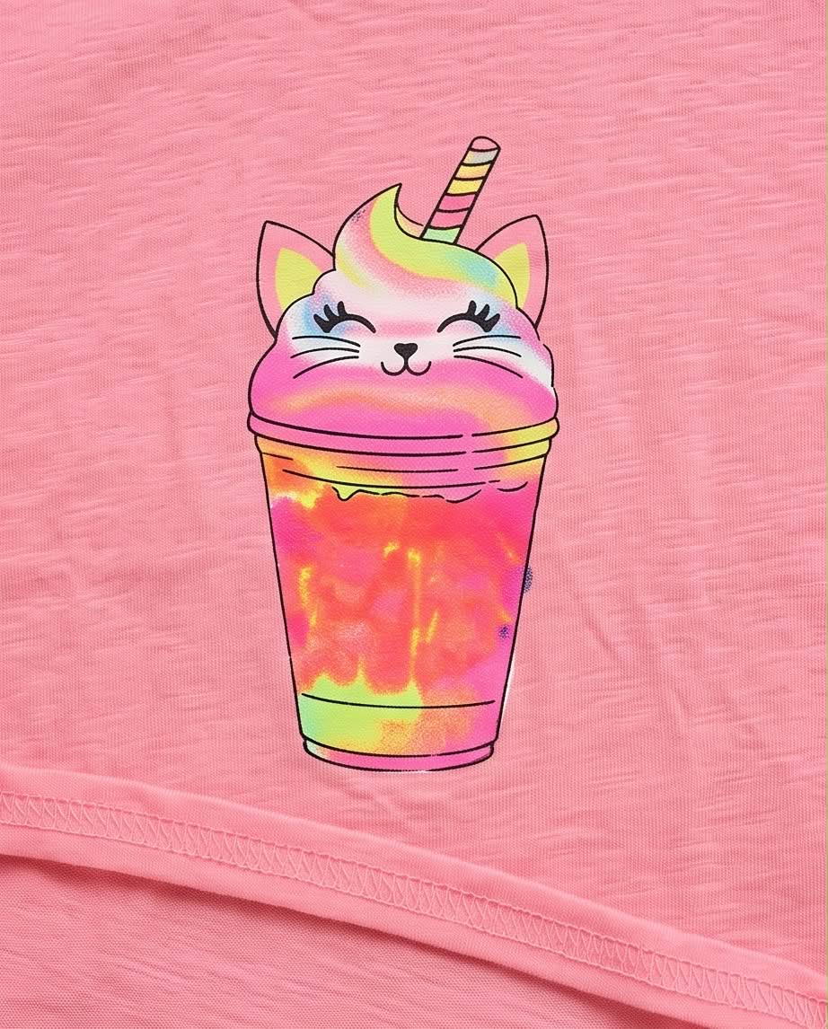 Kitty Hearts Set | Καθημερινό σετ με βερμούδα κολάν