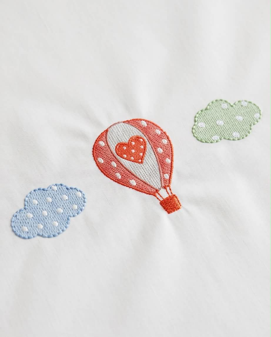 Dream Balloon | Βρεφικό Σετ Σεντονιών Κούνιας 3 Τεμαχίων