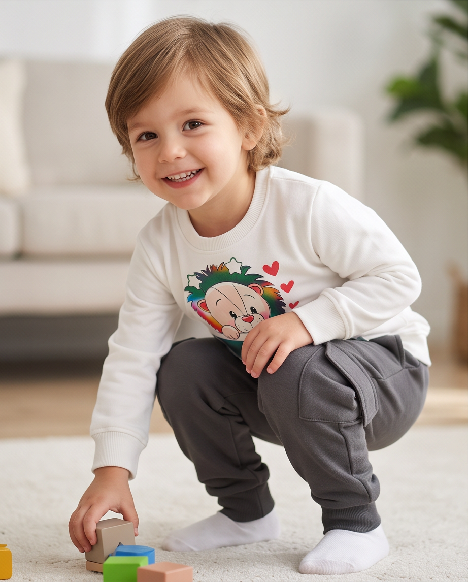 Little Lion | Unisex Σετ Φόρμα