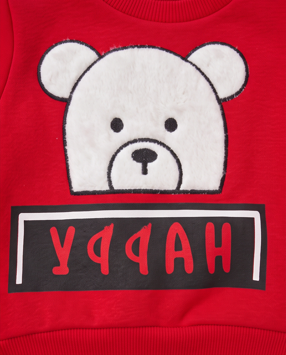 Happy Bear | Βρεφικό Σετ Φόρμας