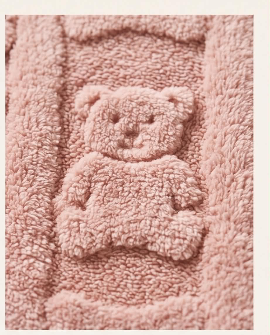 Teddy Soft | Βρεφική Ανάγλυφη Κουβέρτα Αγκαλιάς 80×110 cm