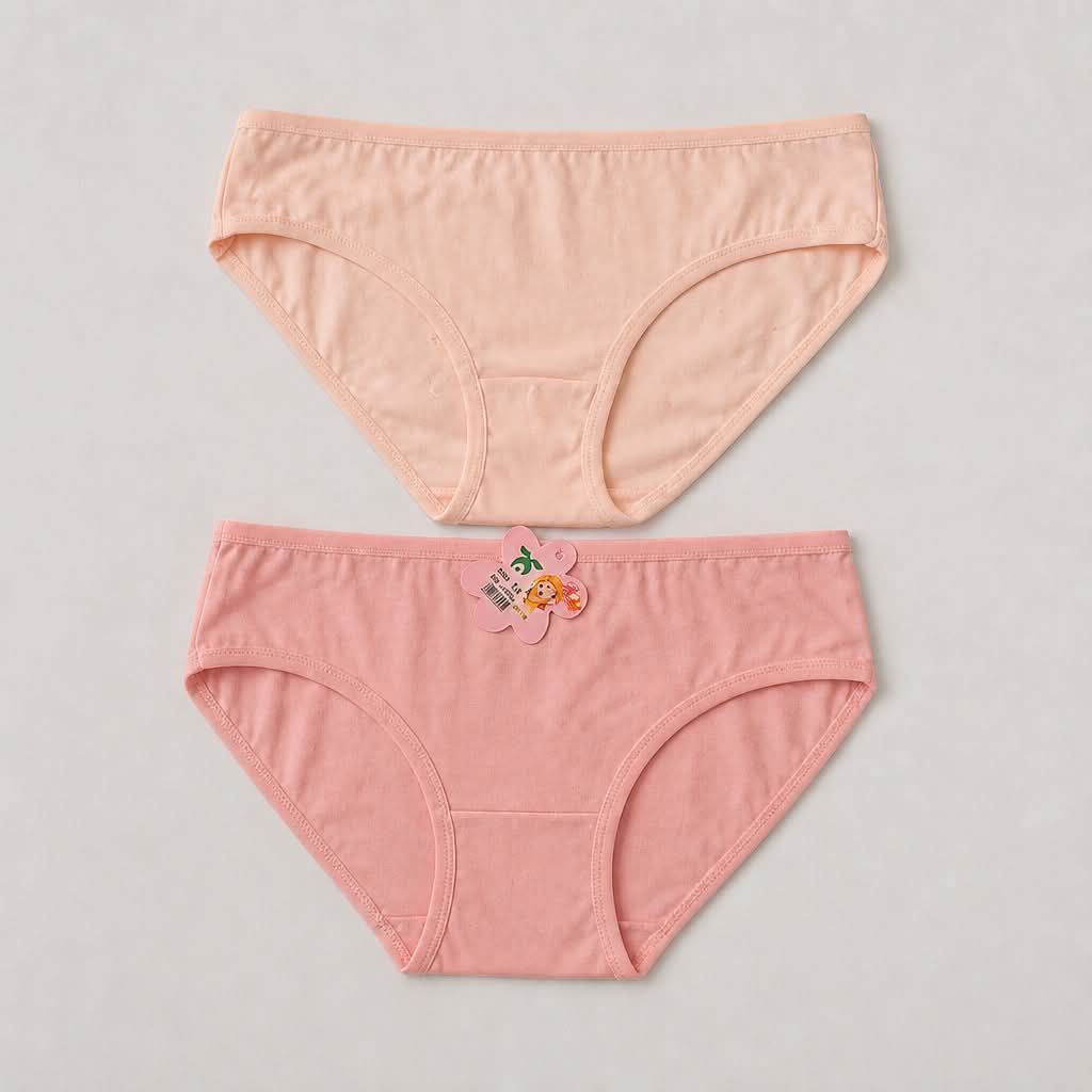 Soft Pink | Παιδικά Βαμβακερά Σλιπ Κοριτσιού