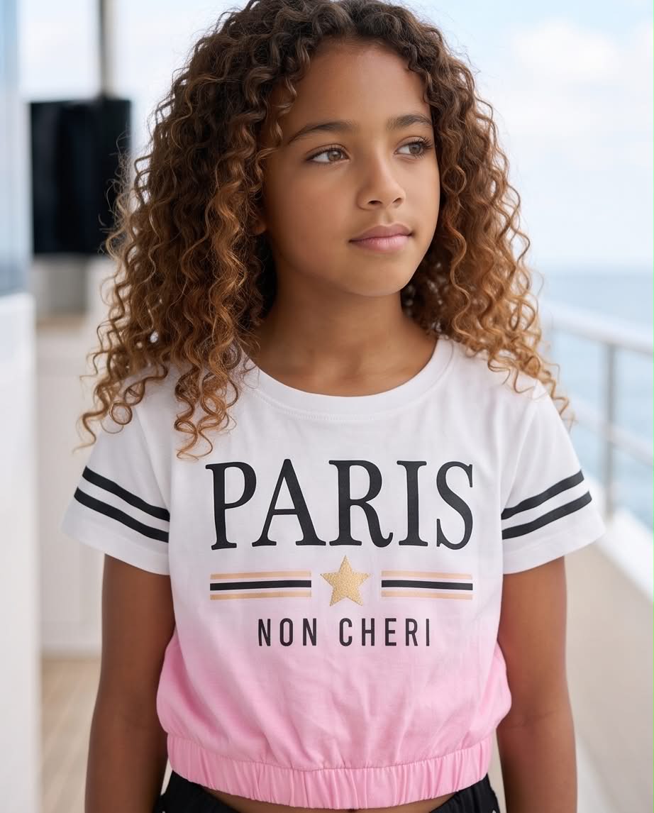 Paris Dream | Παιδικό Σετ με Σορτς