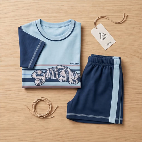 Blue Style | Παιδική Καλοκαιρινή Πιτζάμα