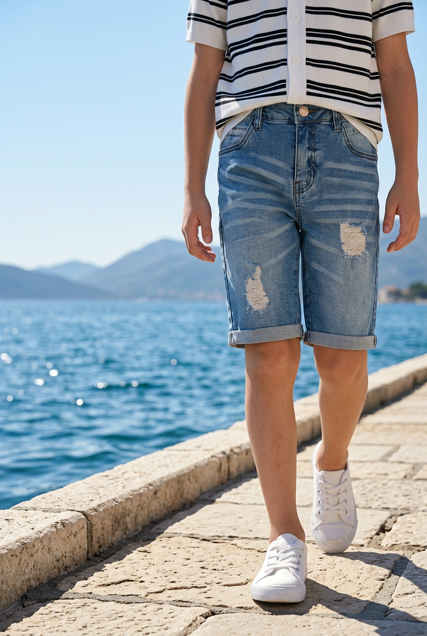 Cool Denim | Παιδική Τζιν Βερμούδα