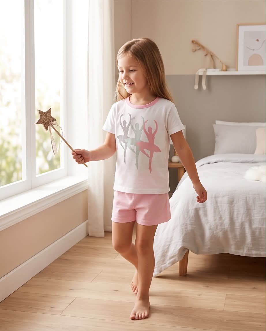 Little Ballerina | Παιδική Καλοκαιρινή Πιτζάμα
