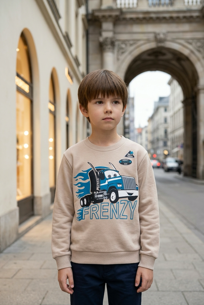 Frenzy Truck | Παιδικό Χειμερινό Φούτερ
