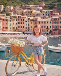 Summer Chic | Κοριτσίστικο σετ με μπλούζα και τζιν σορτ