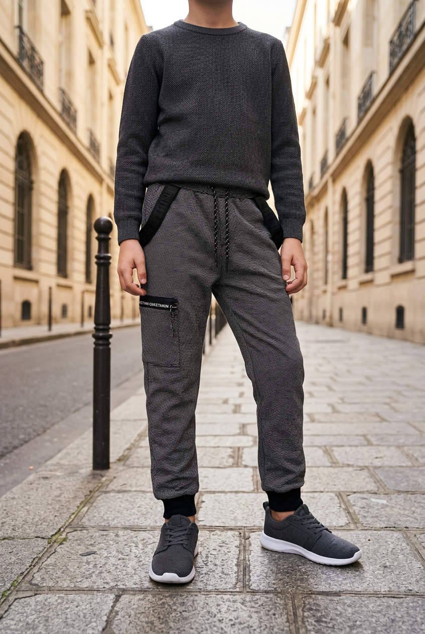 Smart Jogger | Αγορίστικο Υφασμάτινο Παντελόνι
