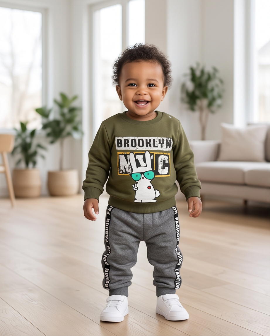 Brooklyn Cool | Βρεφικό Σετ Φόρμας
