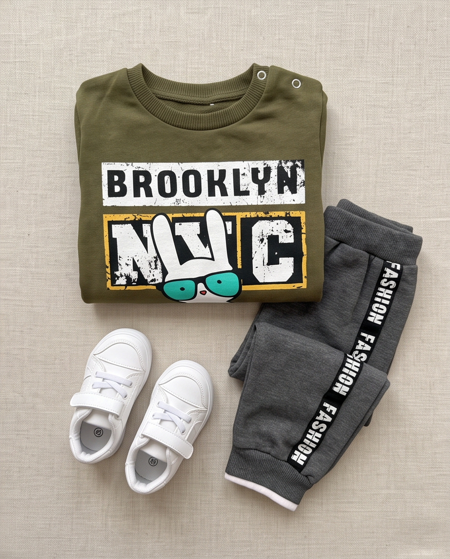 Brooklyn Cool | Βρεφικό Σετ Φόρμας