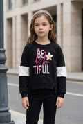 Beautiful Star | Παιδικό Φούτερ με Γούνινη Λεπτομέρεια