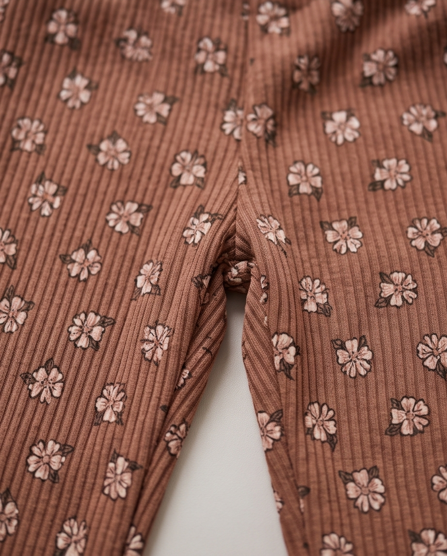 Floral Charm | Σετ Μπλούζα με Ριπ Παντελόνα & Αξεσουάρ