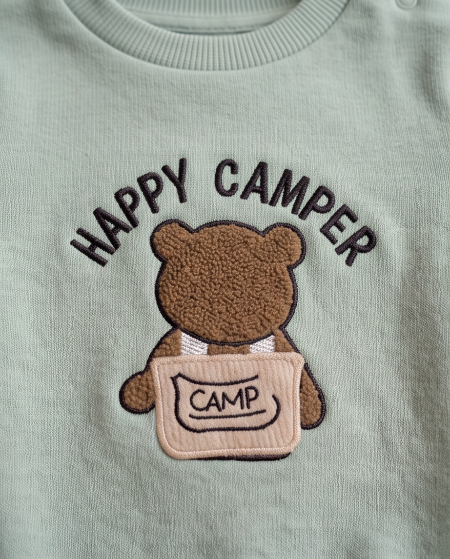 Happy Camper | Βρεφικό Σετ Φόρμας