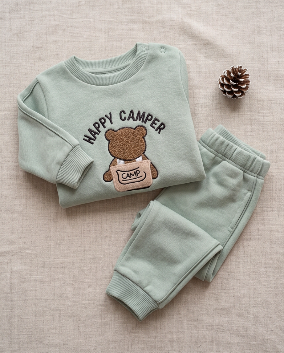 Happy Camper | Βρεφικό Σετ Φόρμας