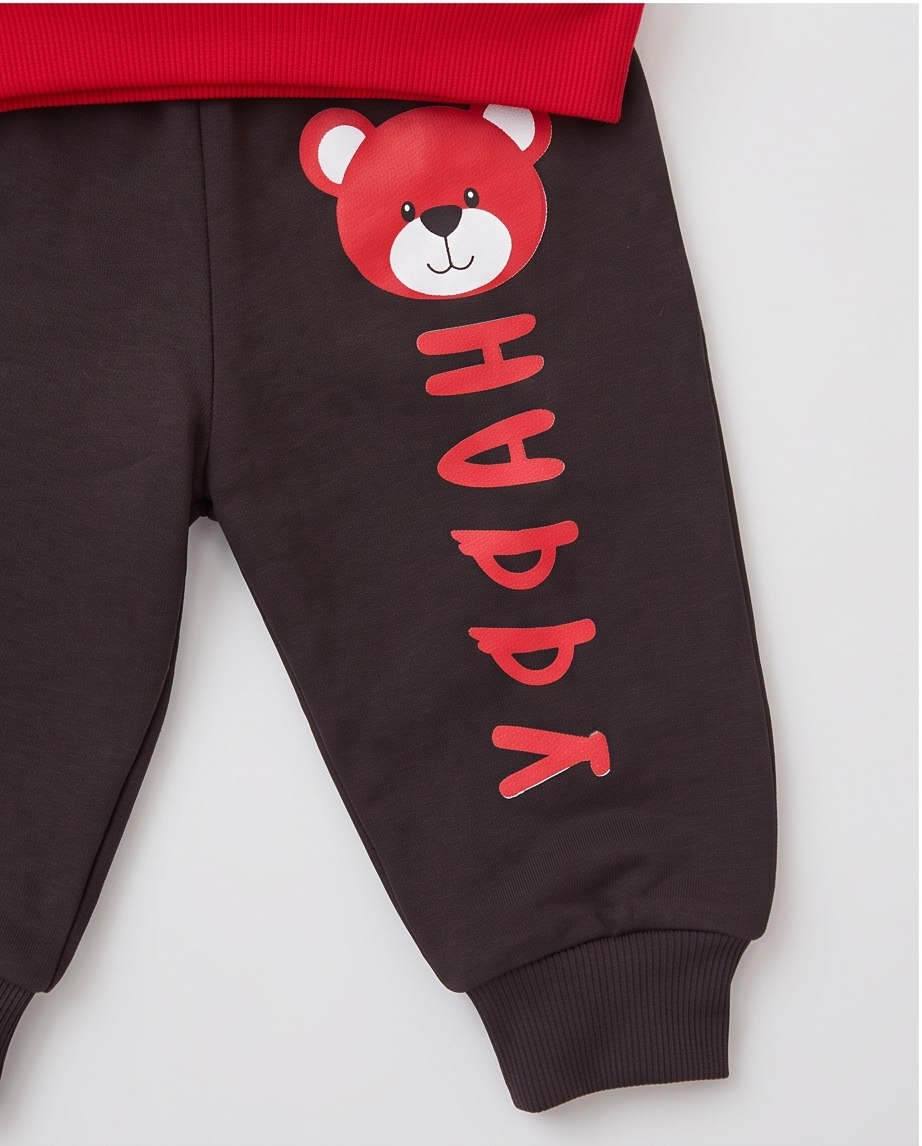 Happy Bear | Βρεφικό Σετ Φόρμας