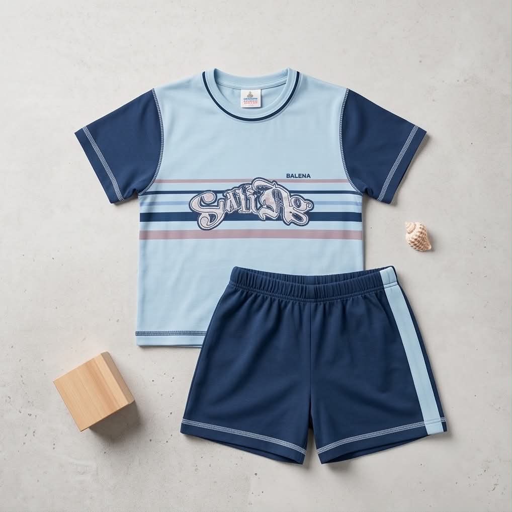 Blue Style | Παιδική Καλοκαιρινή Πιτζάμα