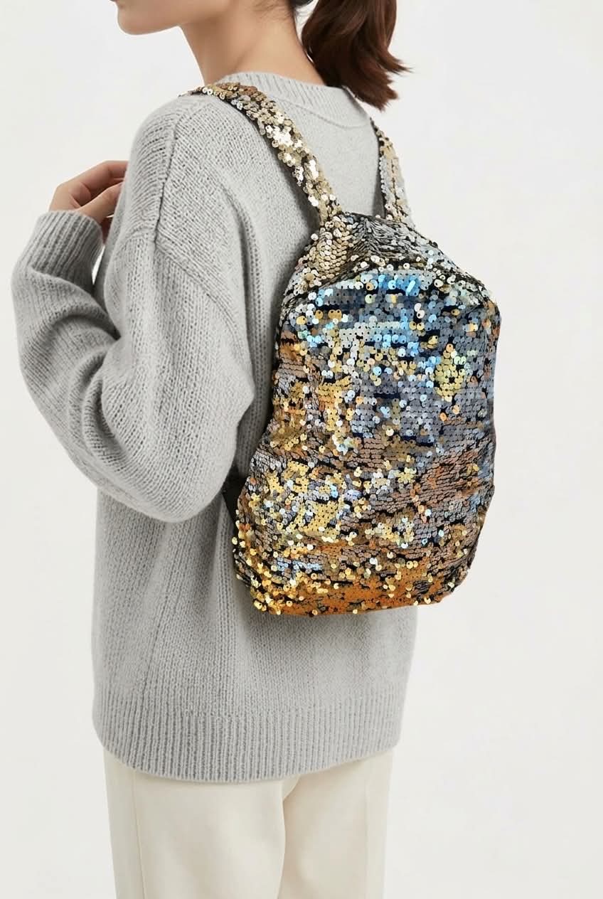 Glam Sequin | Παιδικό Σακίδιο με Παγιέτες