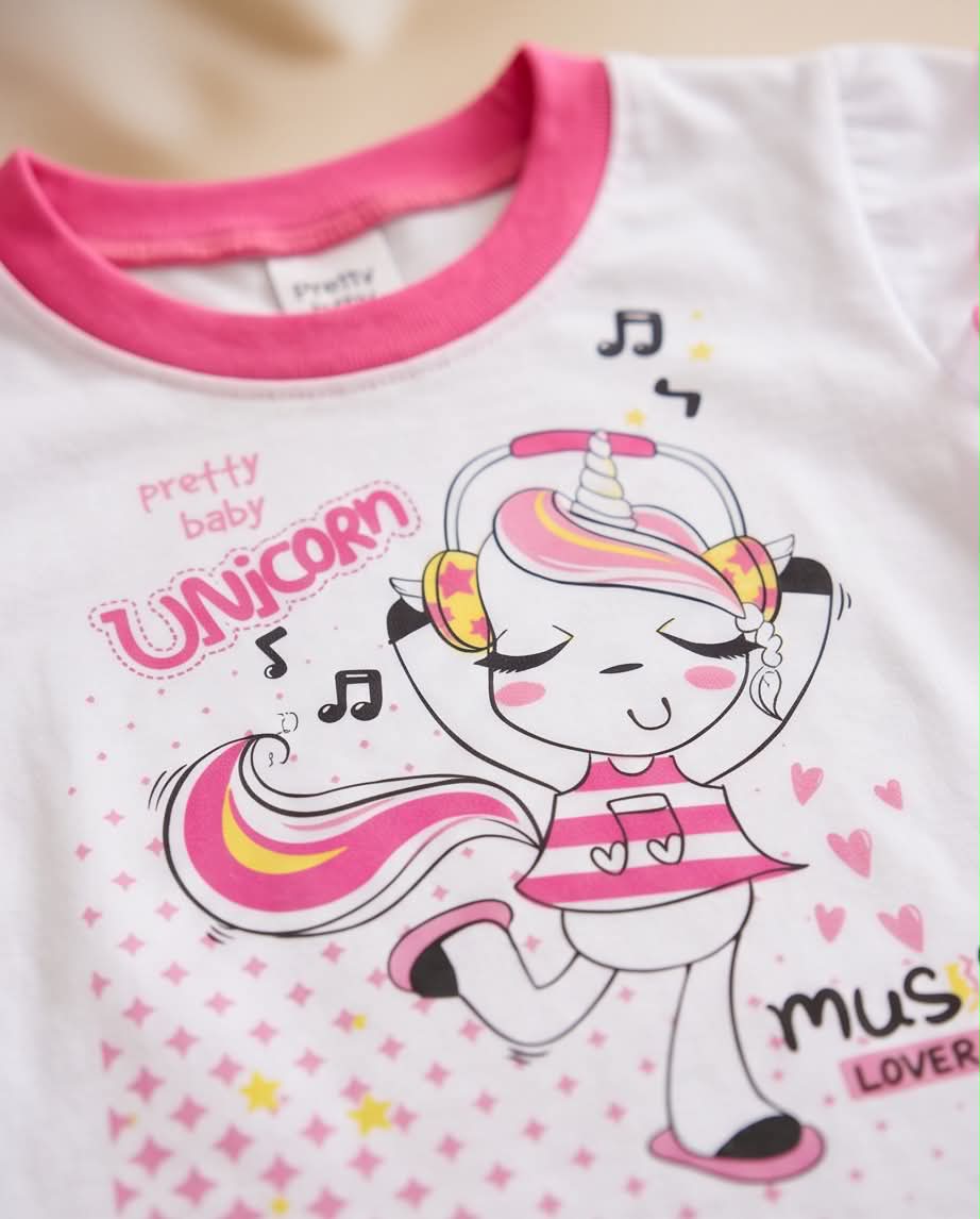 Unicorn Melody | Παιδική Καλοκαιρινή Πιτζάμα